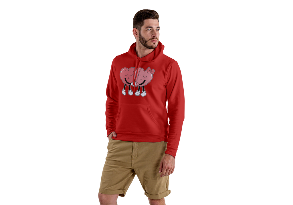 Love Connection | Couples Premium Hoodie | Cozy Together, Stylish Together