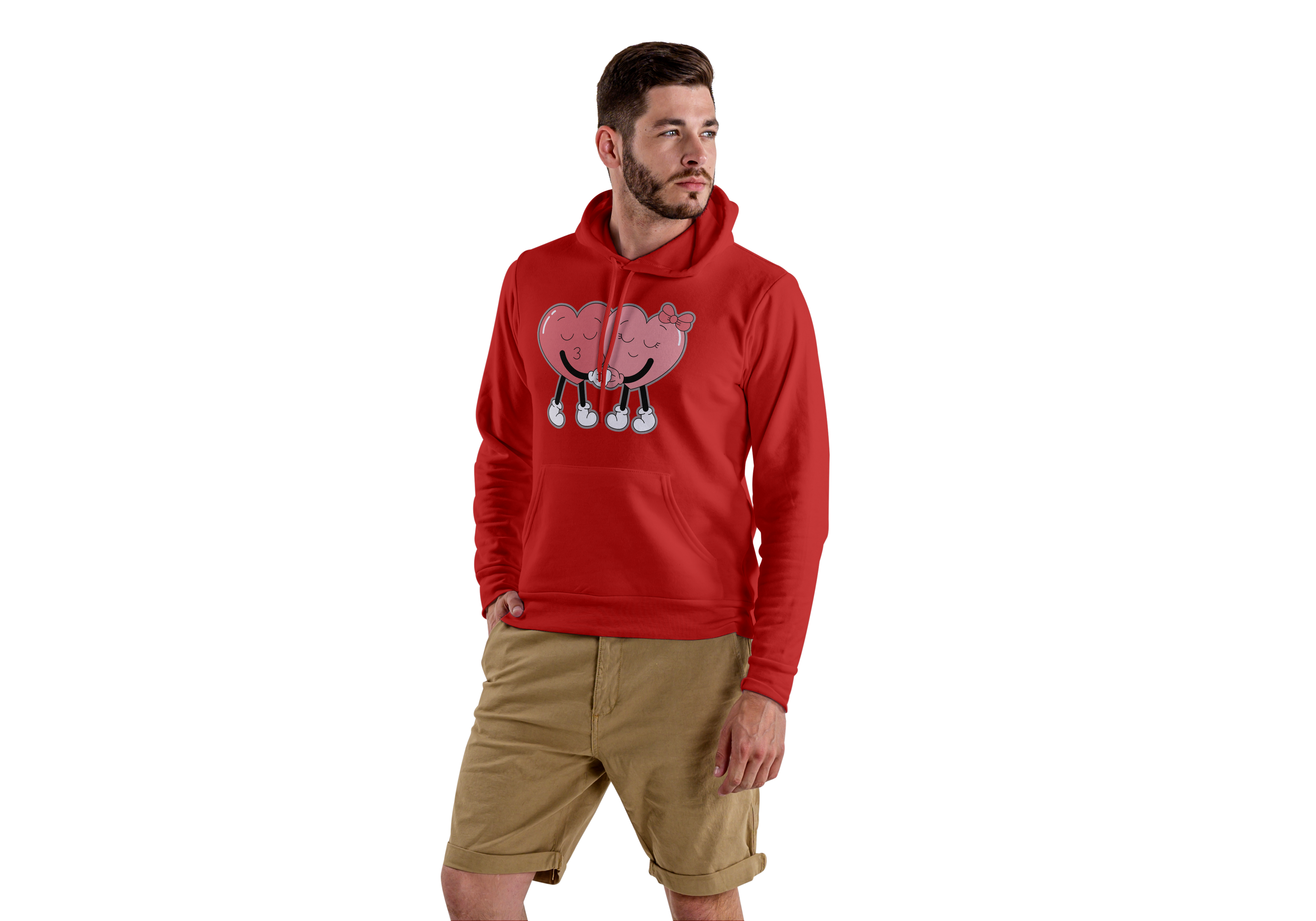 Love Connection Hoodie-Perfect for Couples