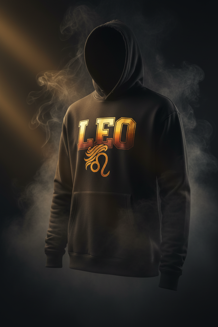Leo Premium Hoodie - Black