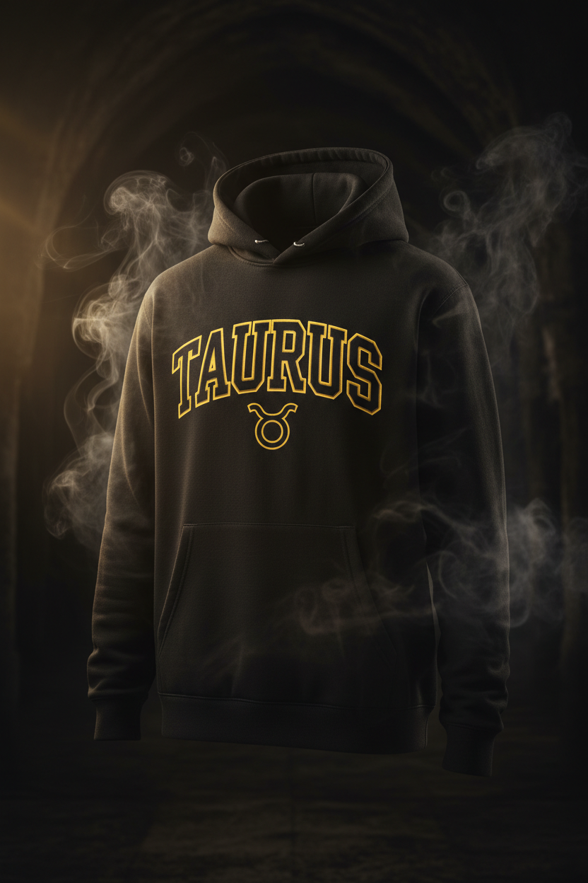 Taurus Premium Hoodie - Black