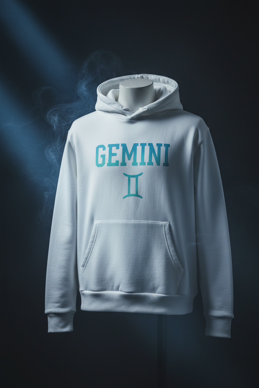 Gemini Premium Hoodie - White