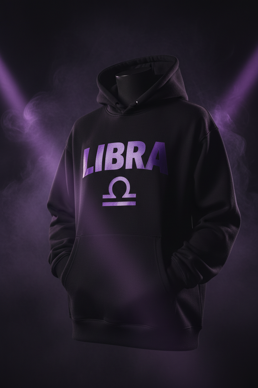 Libra Premium T-Shirt Black