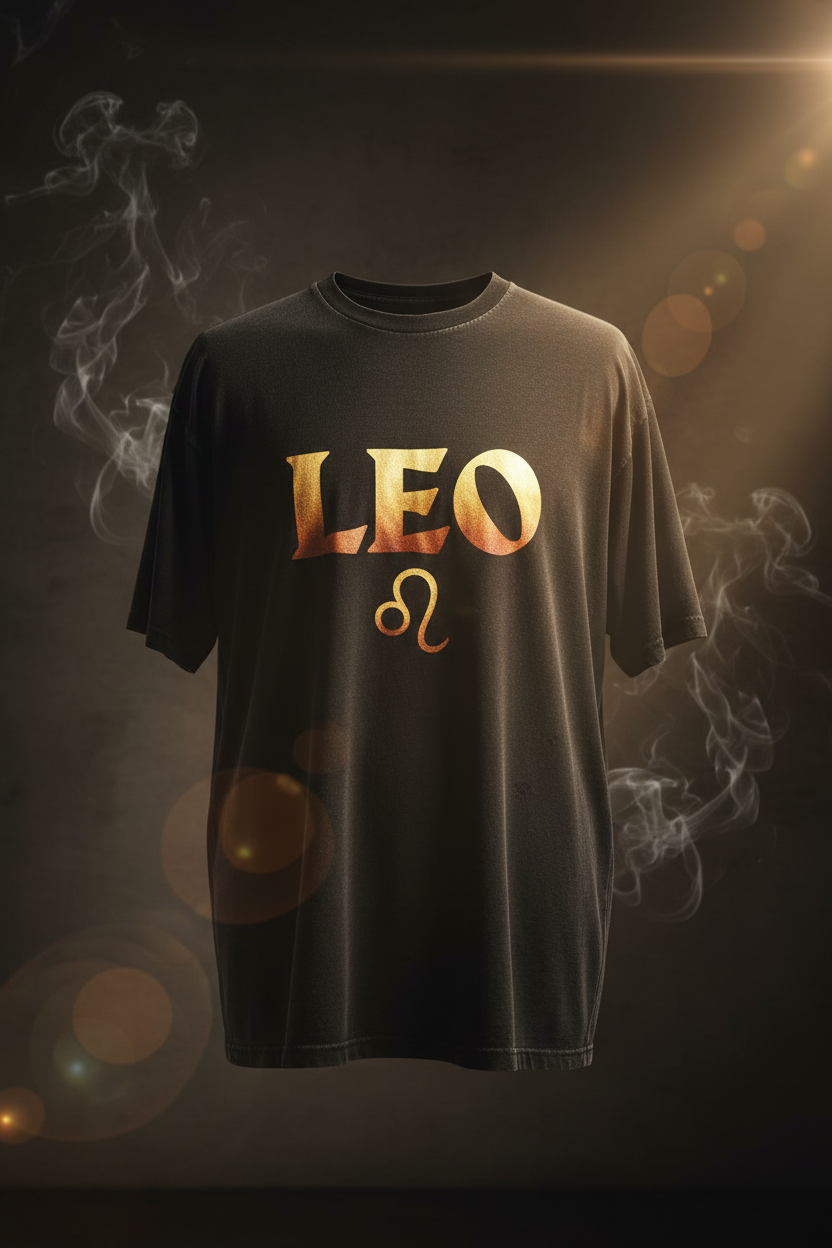 Leo Premium T-Shirt - Black