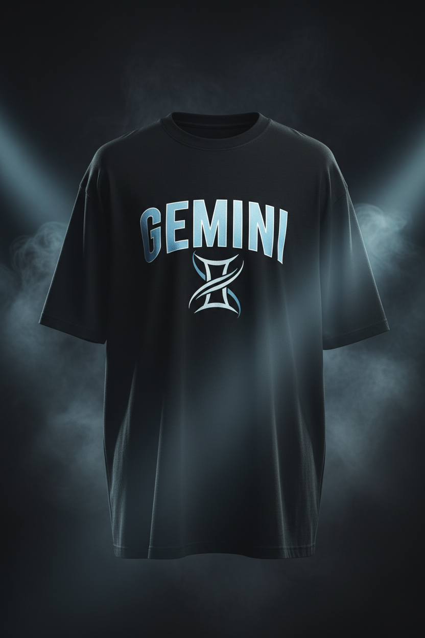 Gemini Premium T-Shirt - Black