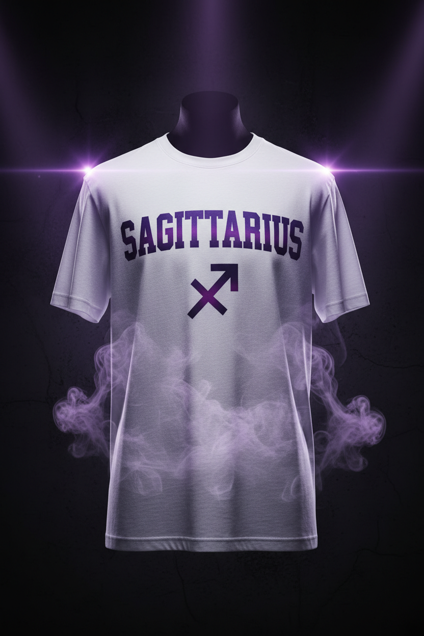 Sagittarius Premium T-Shirt White