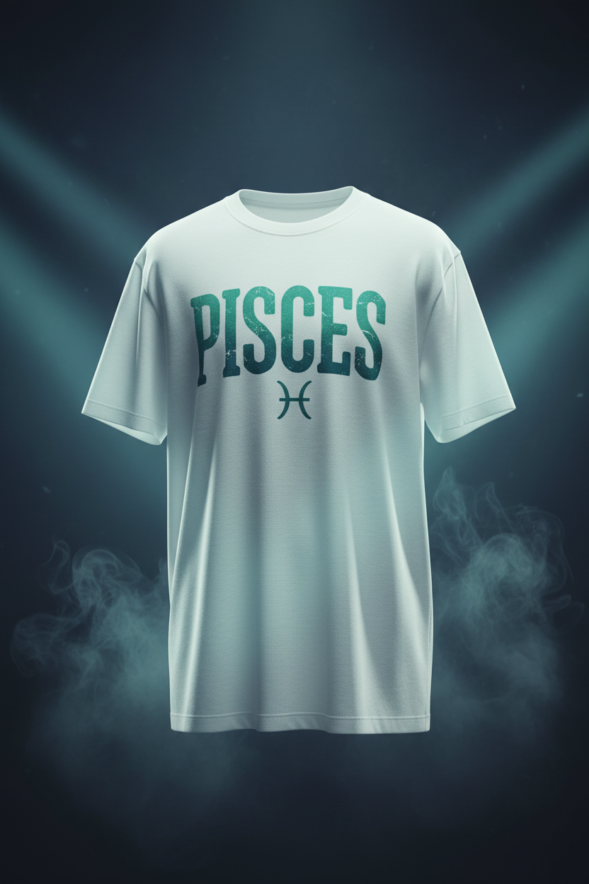 Pisces Premium T-Shirt - White