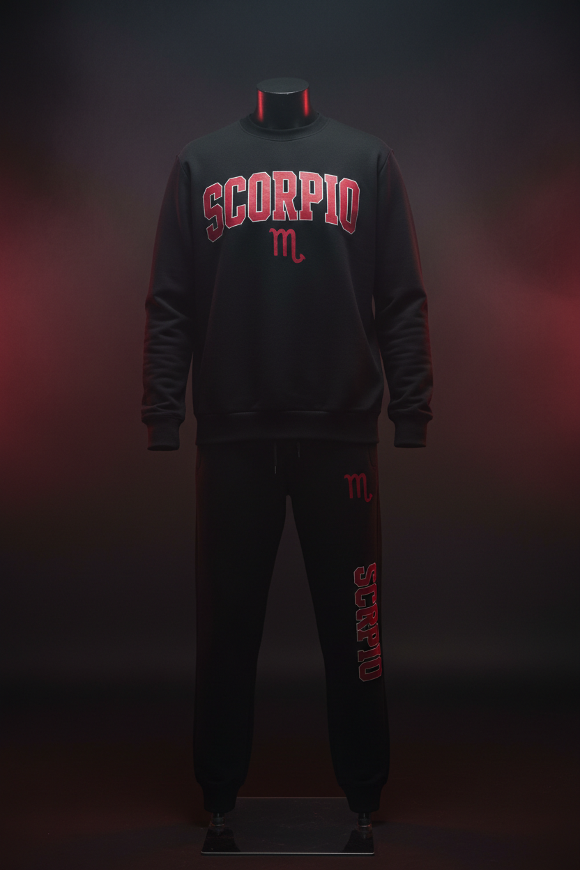 Scorpio Premium Crewneck Sweatshirt Black