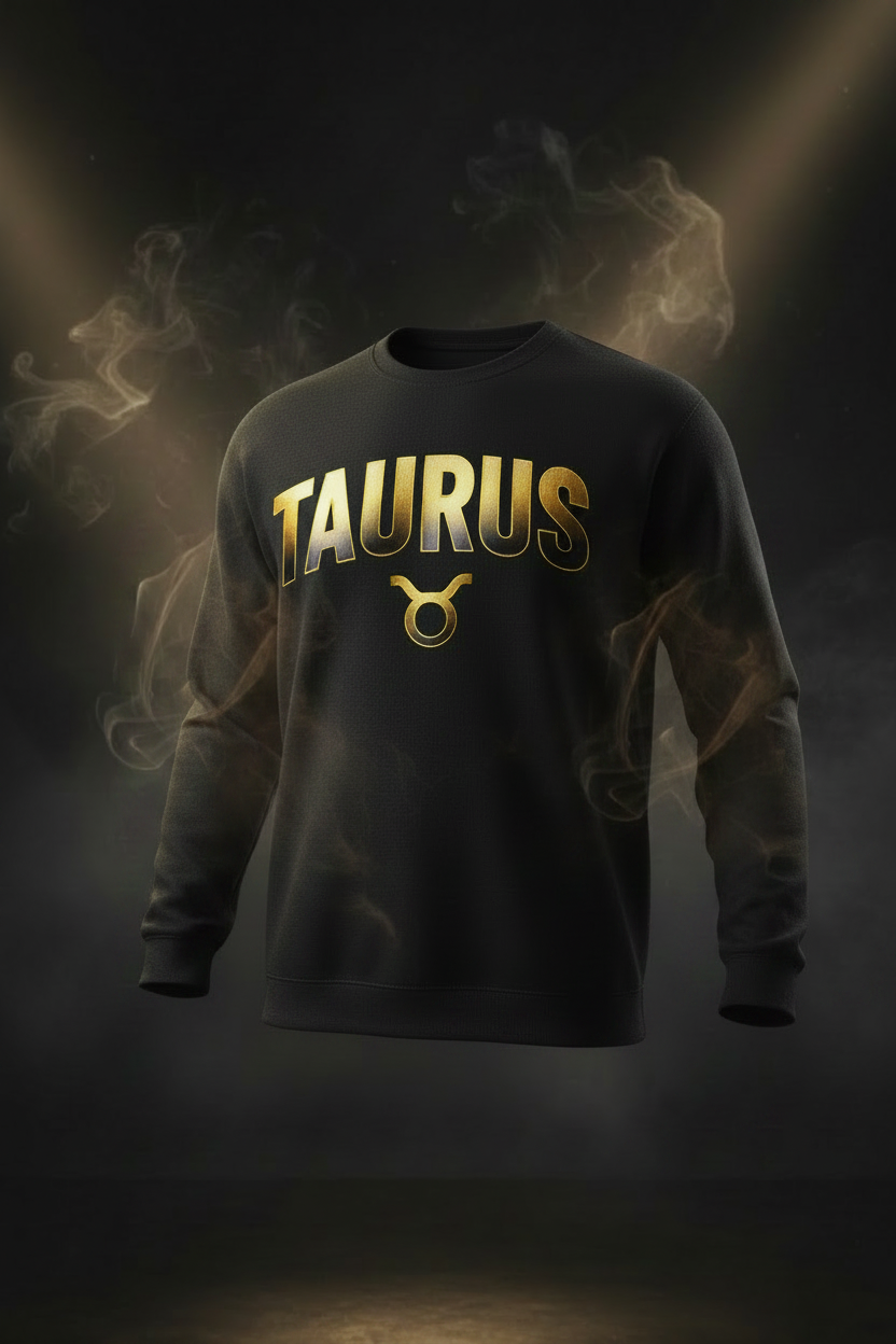 Taurus Crewneck Sweatshirt - Black