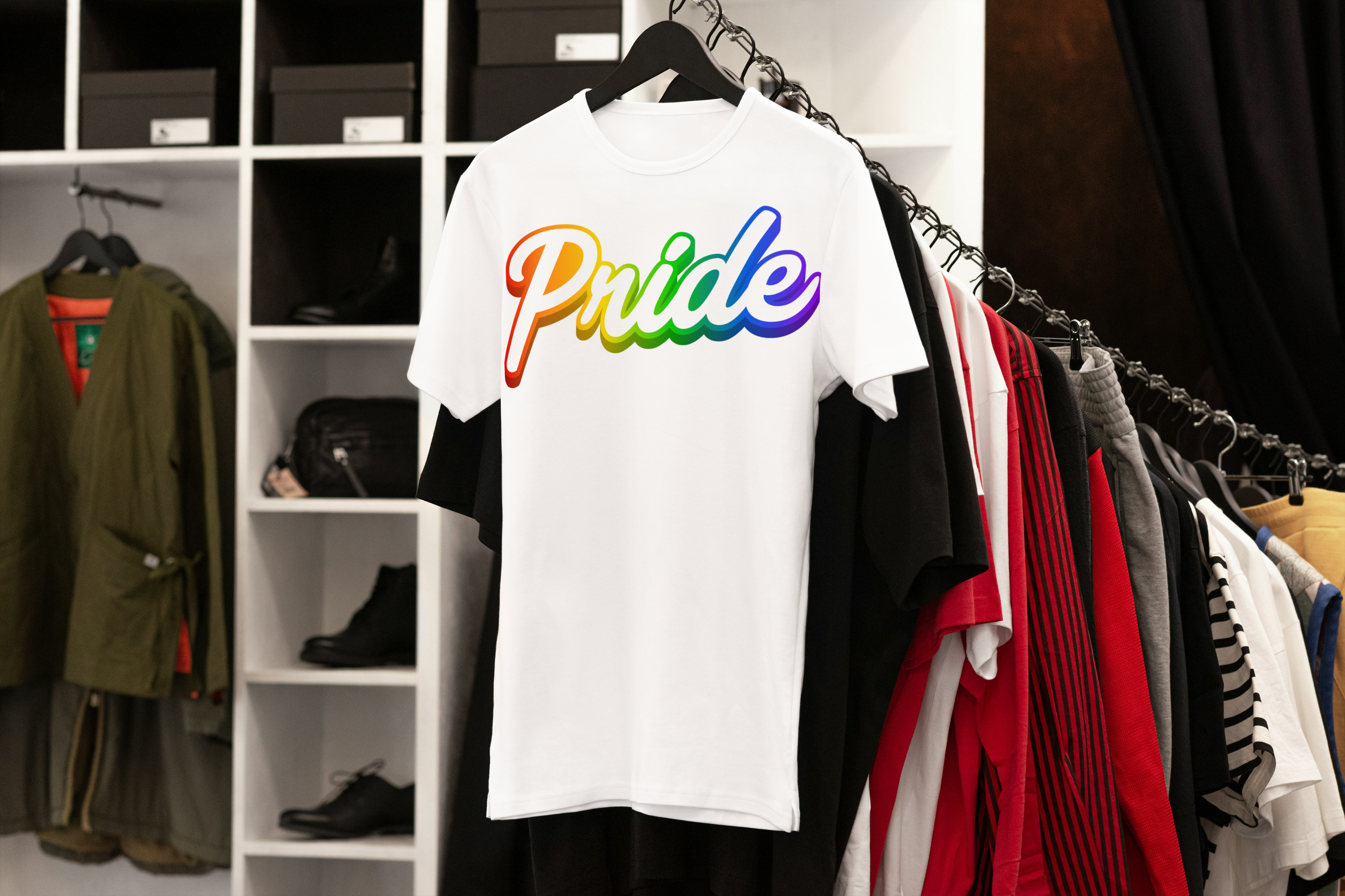 Pride Boldly – Rainbow Power Tee