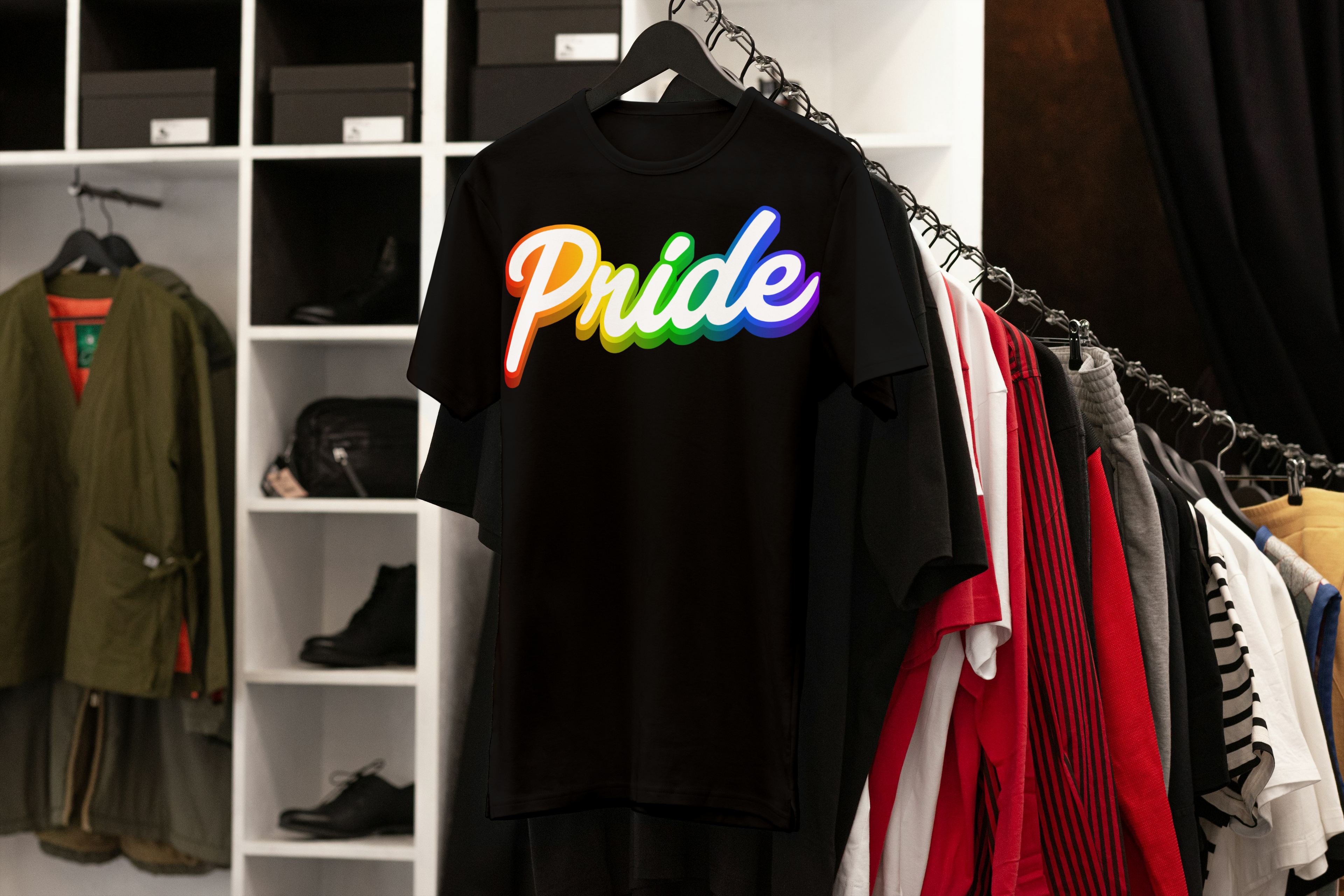 Pride Boldly – Rainbow Power Tee