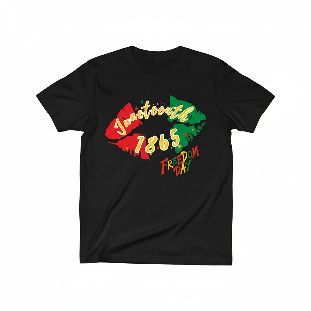 Juneteenth T-Shirt Mockup