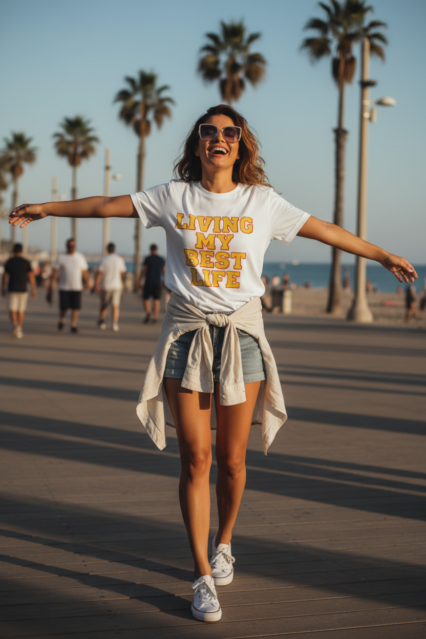 Living My Best Life Tee