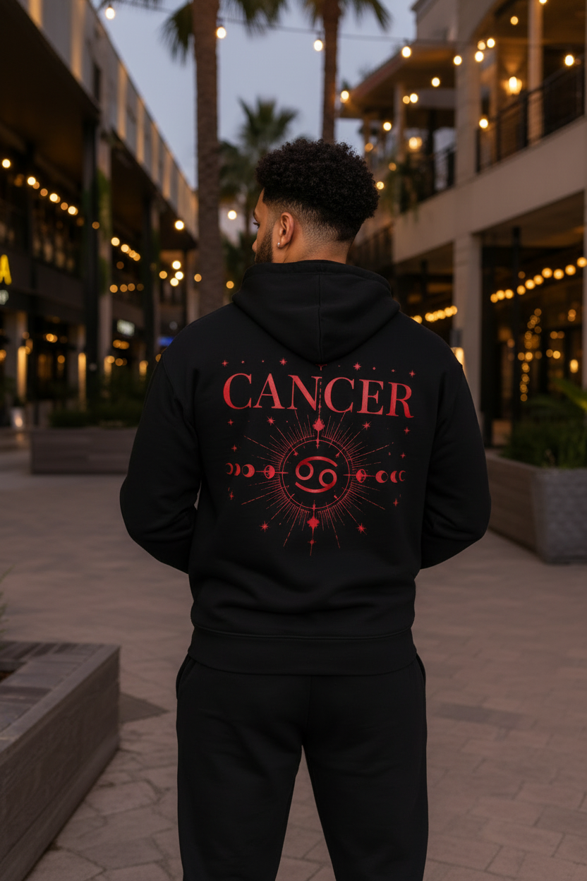 Man back red