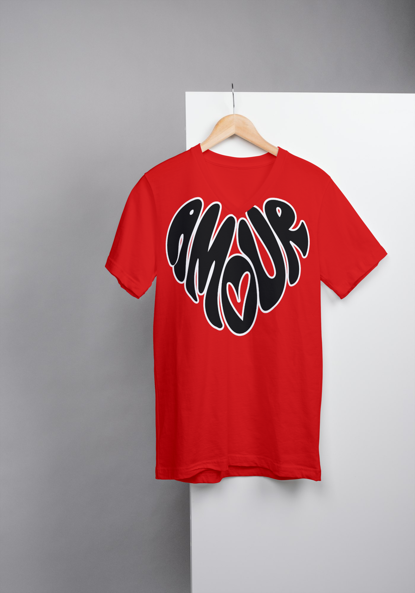 Amour Heart | Graphic Tee | French-Inspired Love You Can Wear