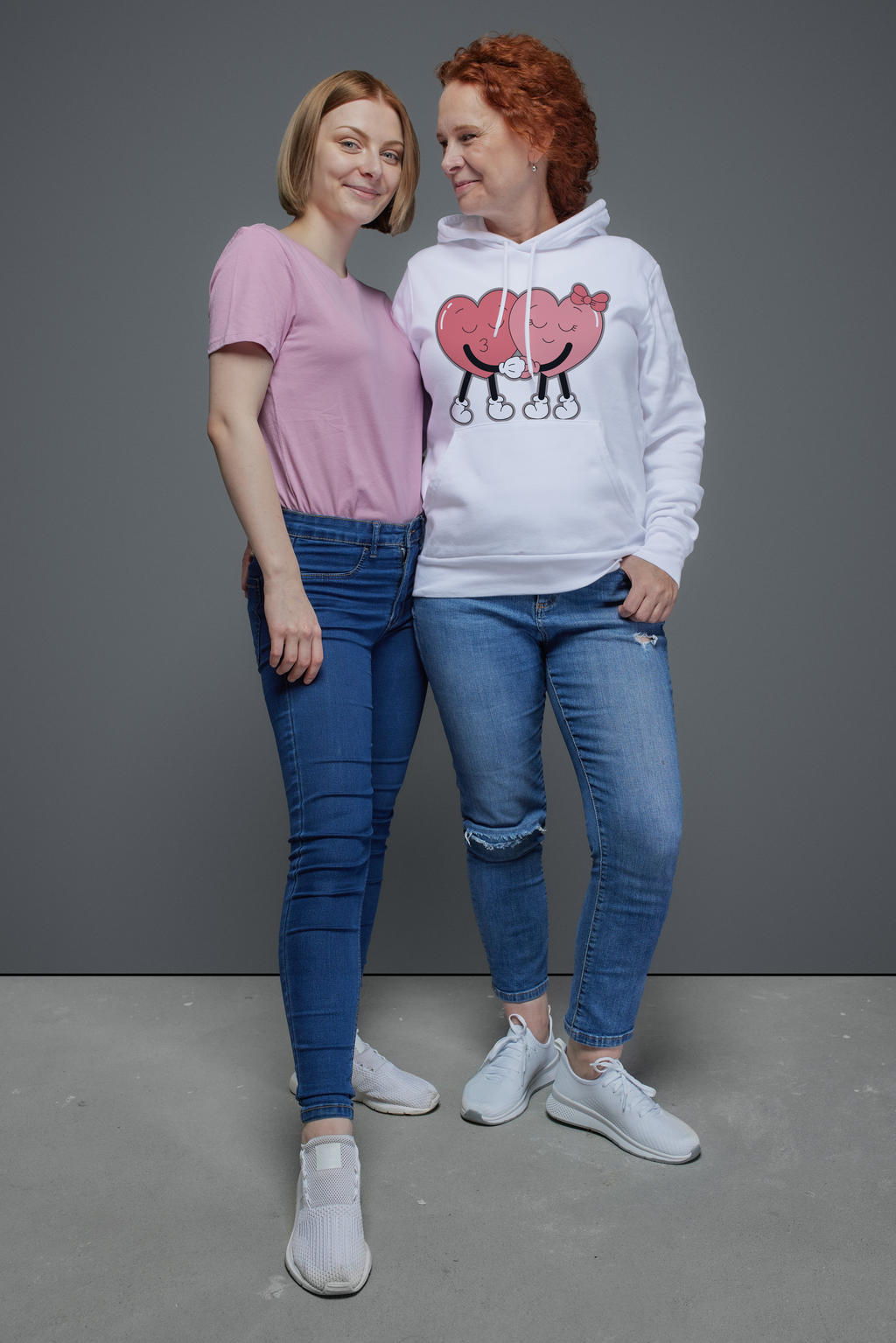 Love Connection | Couples Premium Hoodie | Cozy Together, Stylish Together