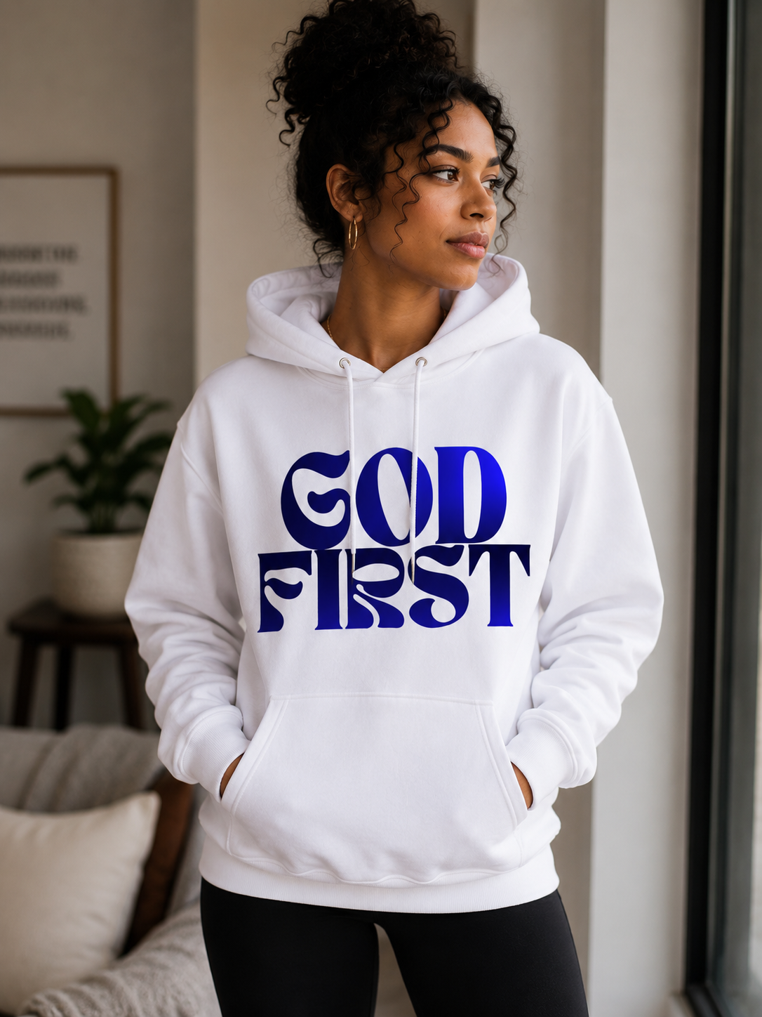 GOD FIRST™ Premium Faith Hoodie
