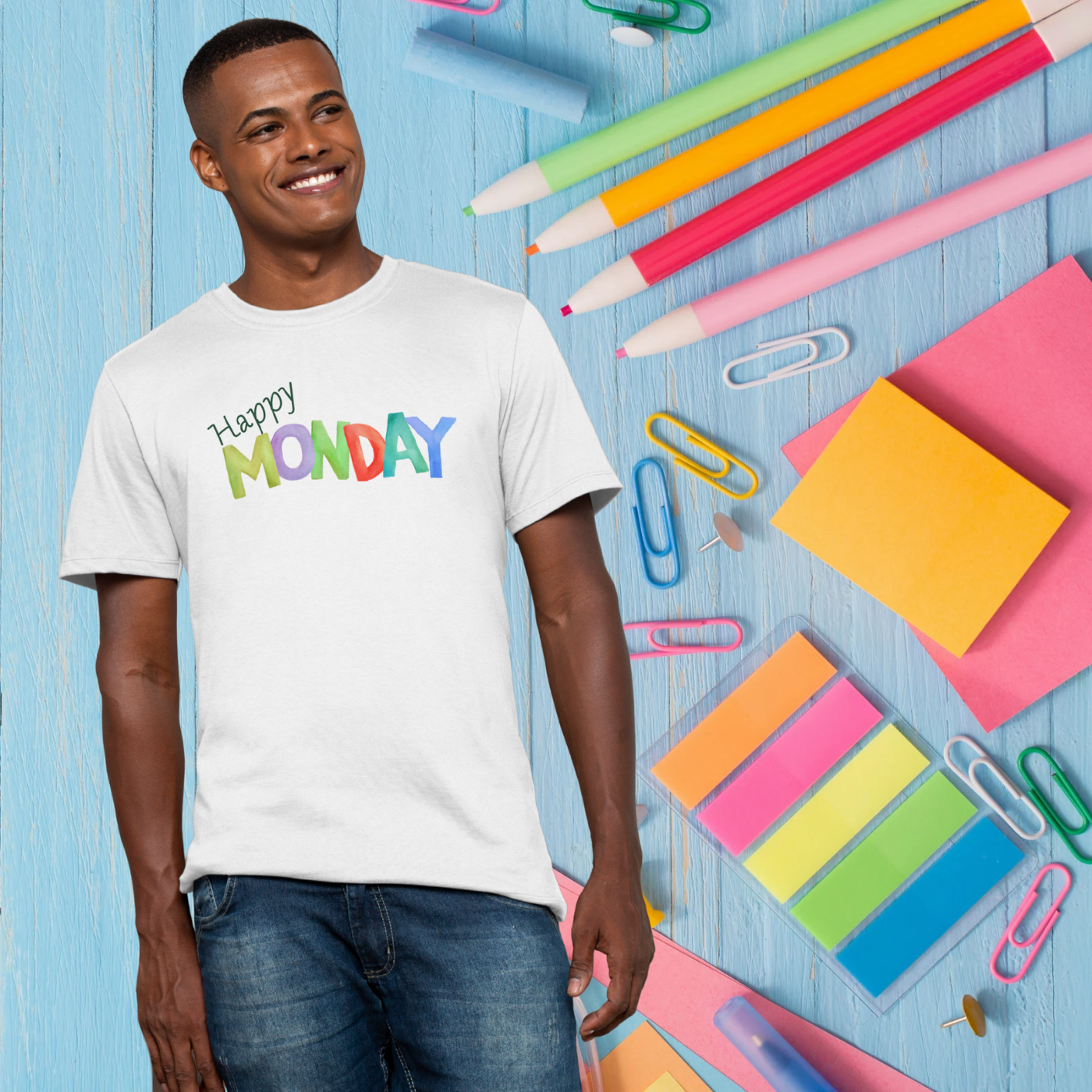 Day for the Week Tee Collection (Monday–Friday)