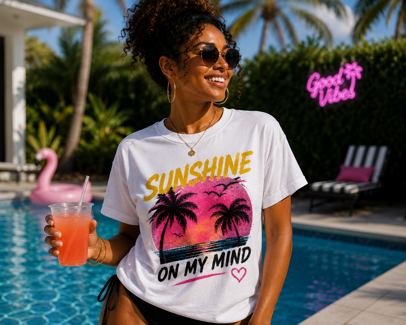 Sunshine On My Mind Graphic Tee