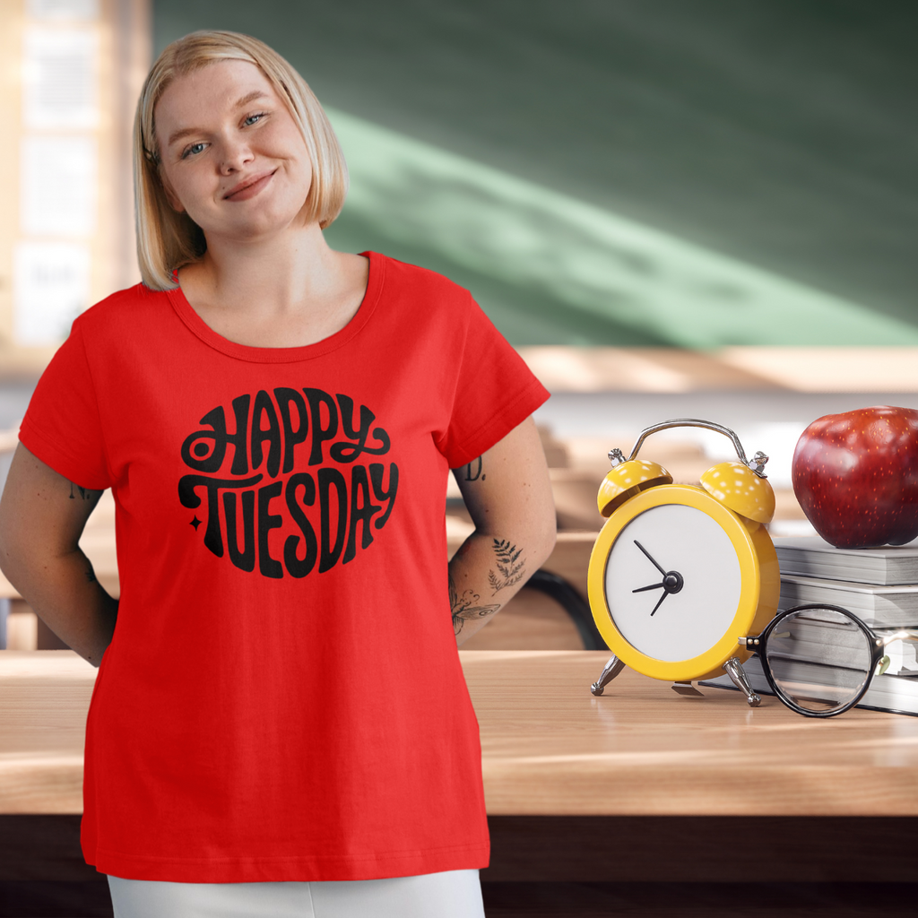 Tuesday Mood Circle Tee