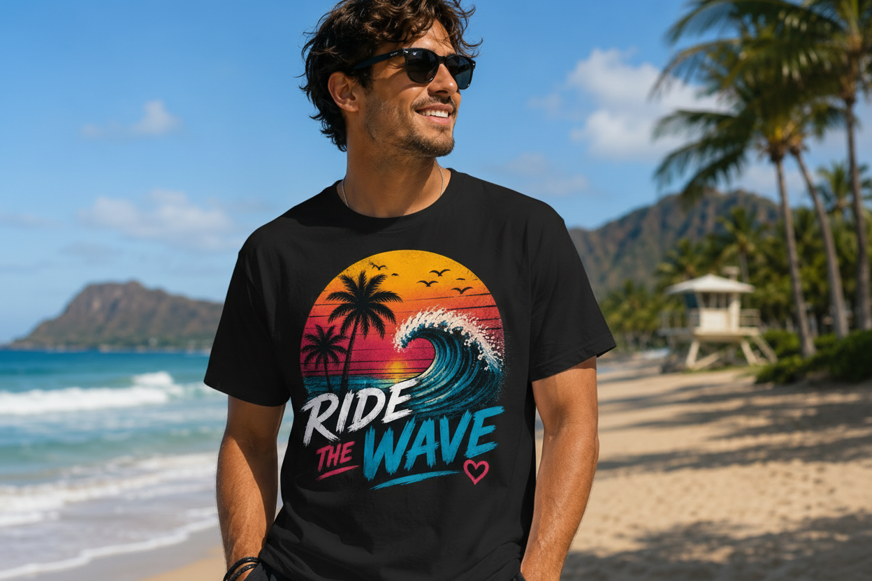 Ride The Wave Graphic Tee