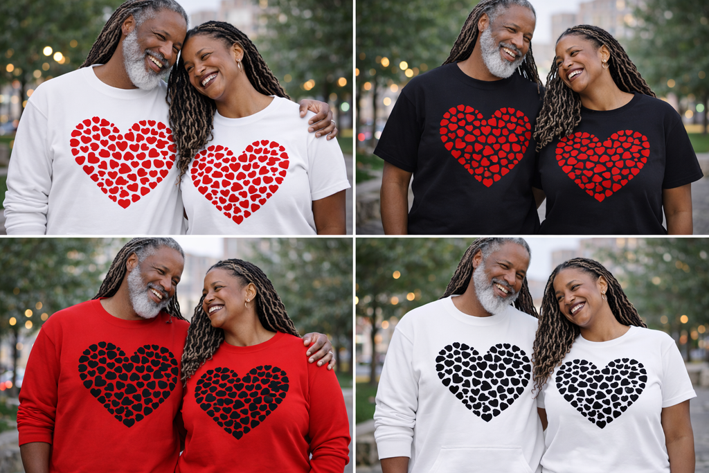 Heart of Love™ | Premium Hoodie | Unity, Depth & Layered Love
