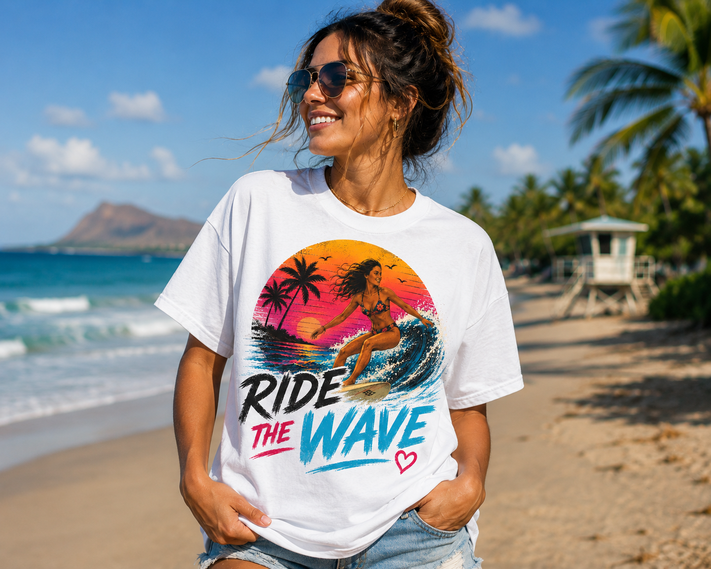 Ride The Wave Graphic Tee