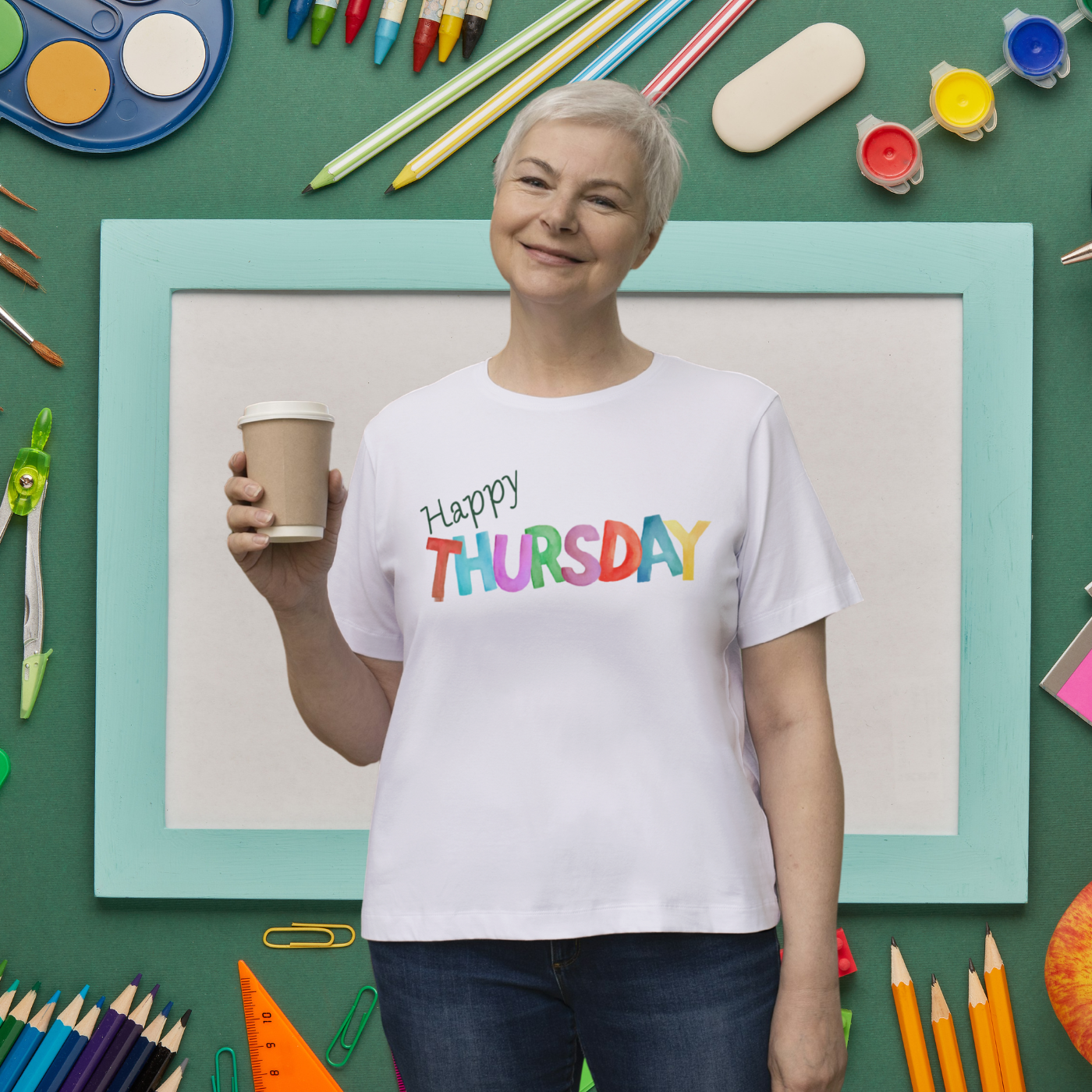 Day for the Week Tee Collection (Monday–Friday)