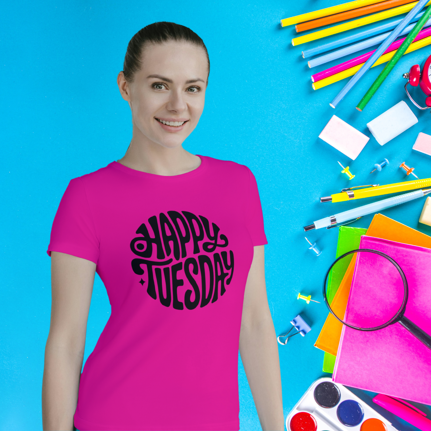 Tuesday Mood Circle Tee