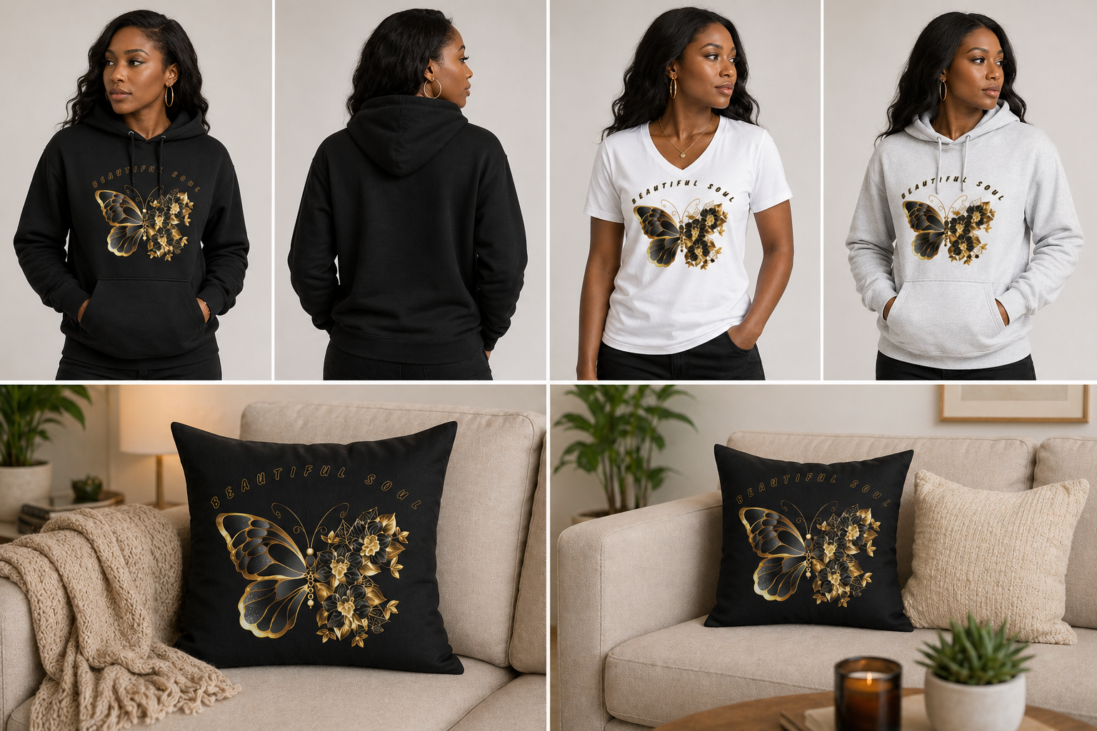 Beautiful Soul™ Luxe Butterfly T-Shirt