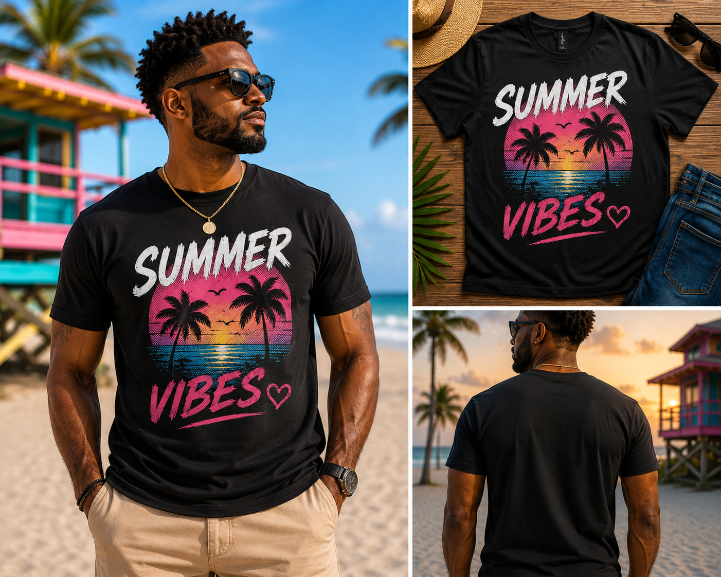 Summer Vibes Graphic Tee