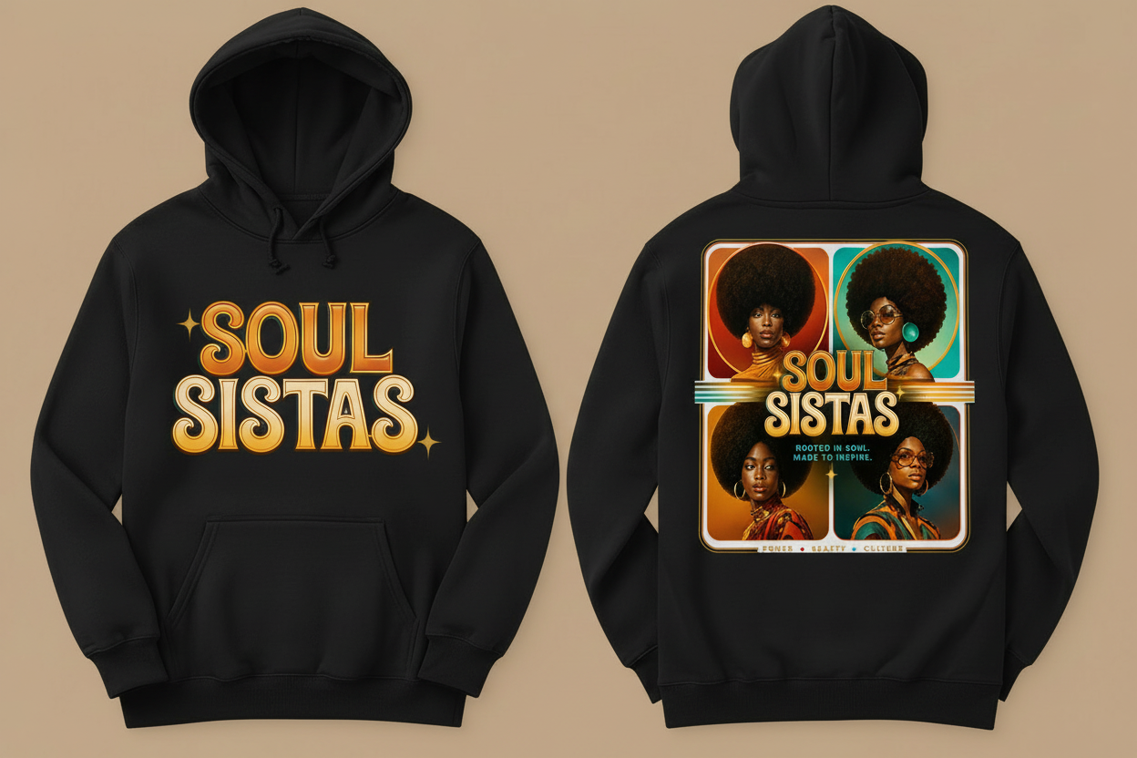 Soul Sistas™ Premium Hoodie — Limited Edition