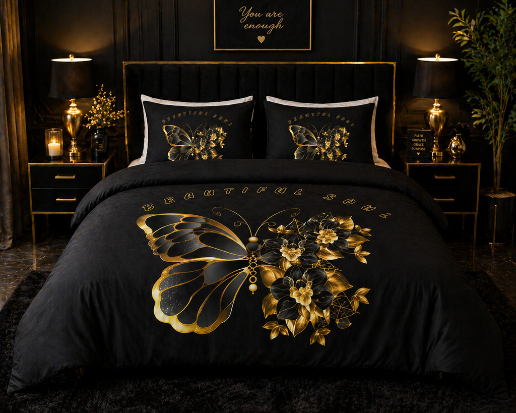 Beautiful Soul™ Luxe Butterfly Duvet Cover