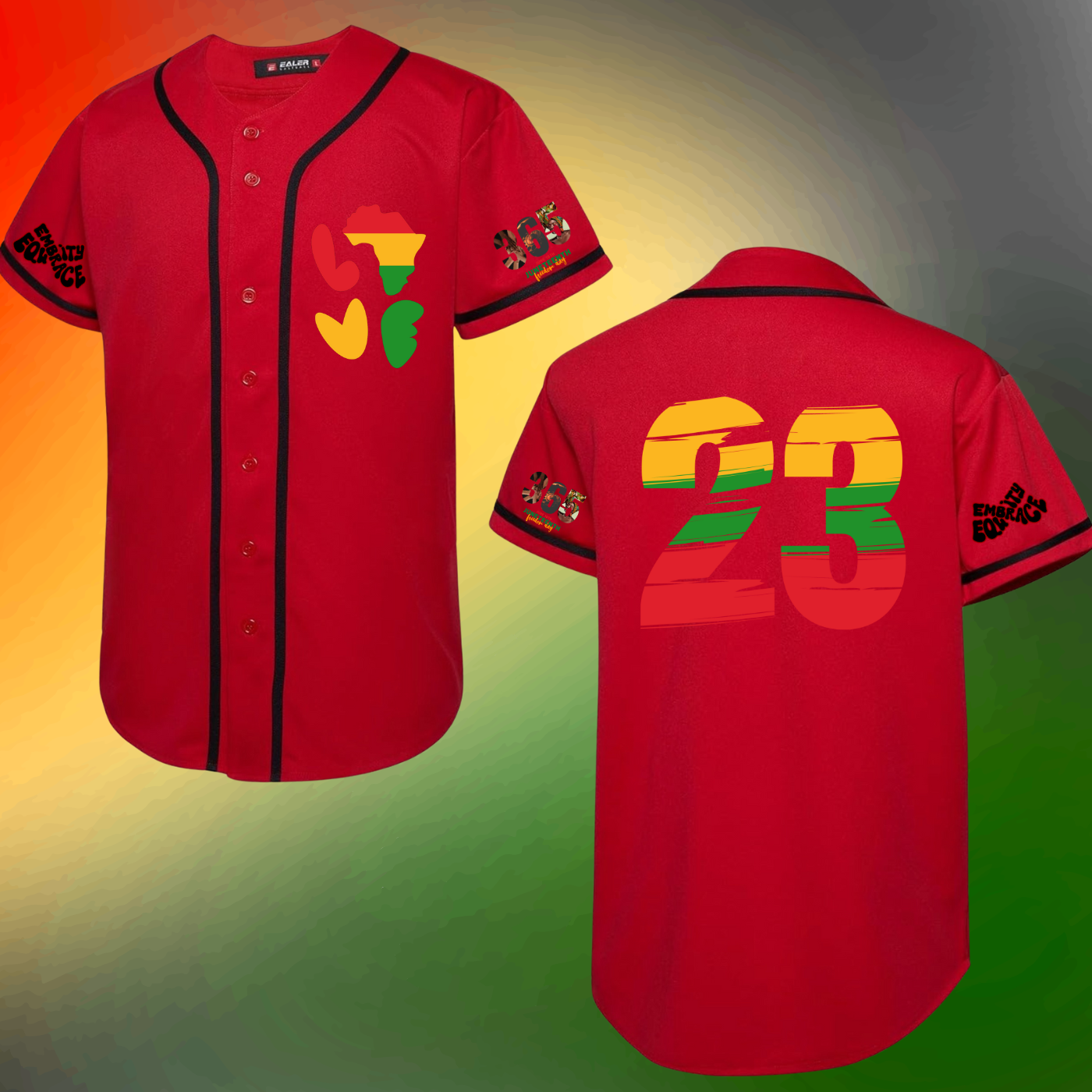 Juneteenth Jersey ONE LOVE