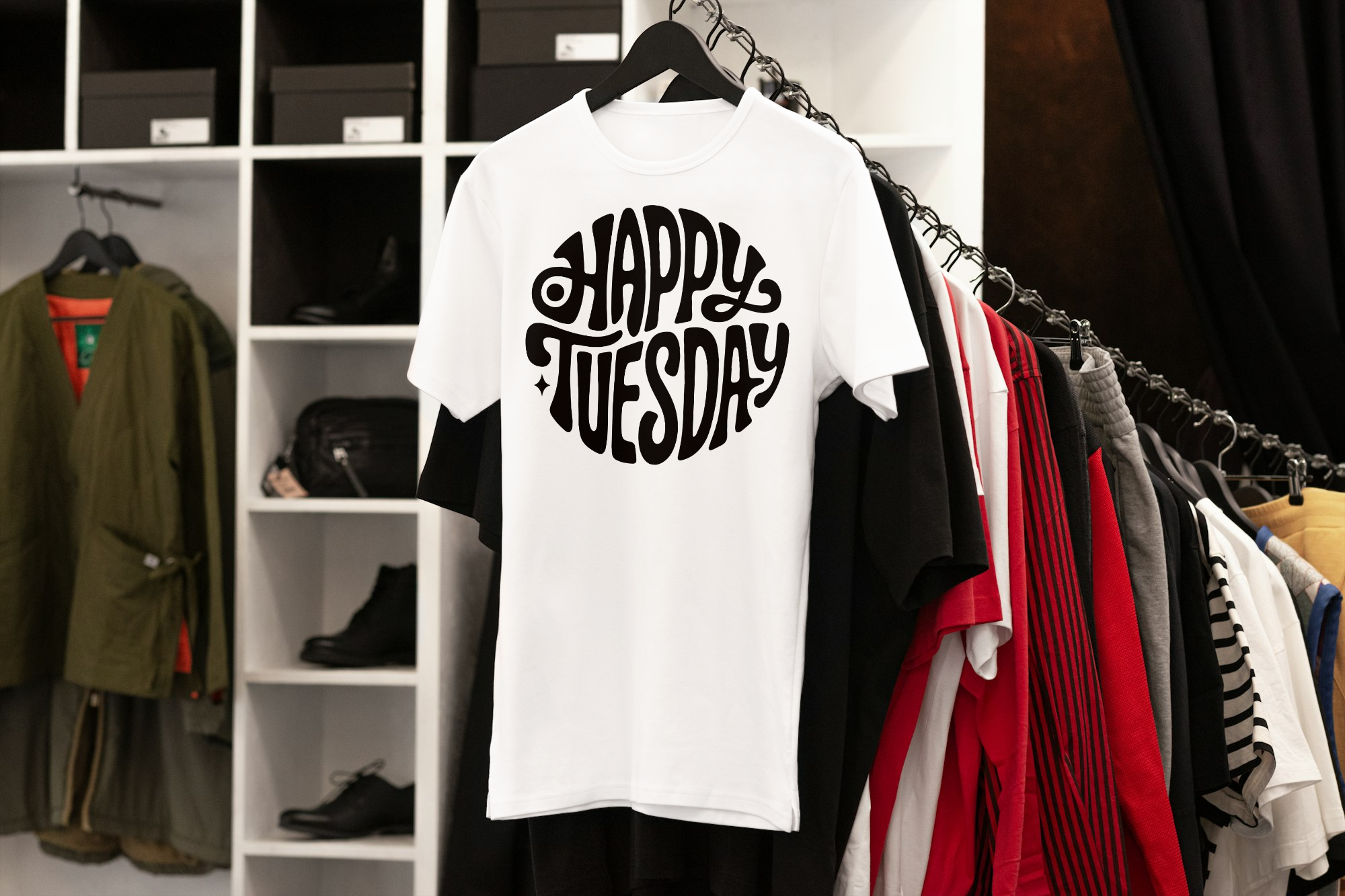 Tuesday Mood Circle Tee