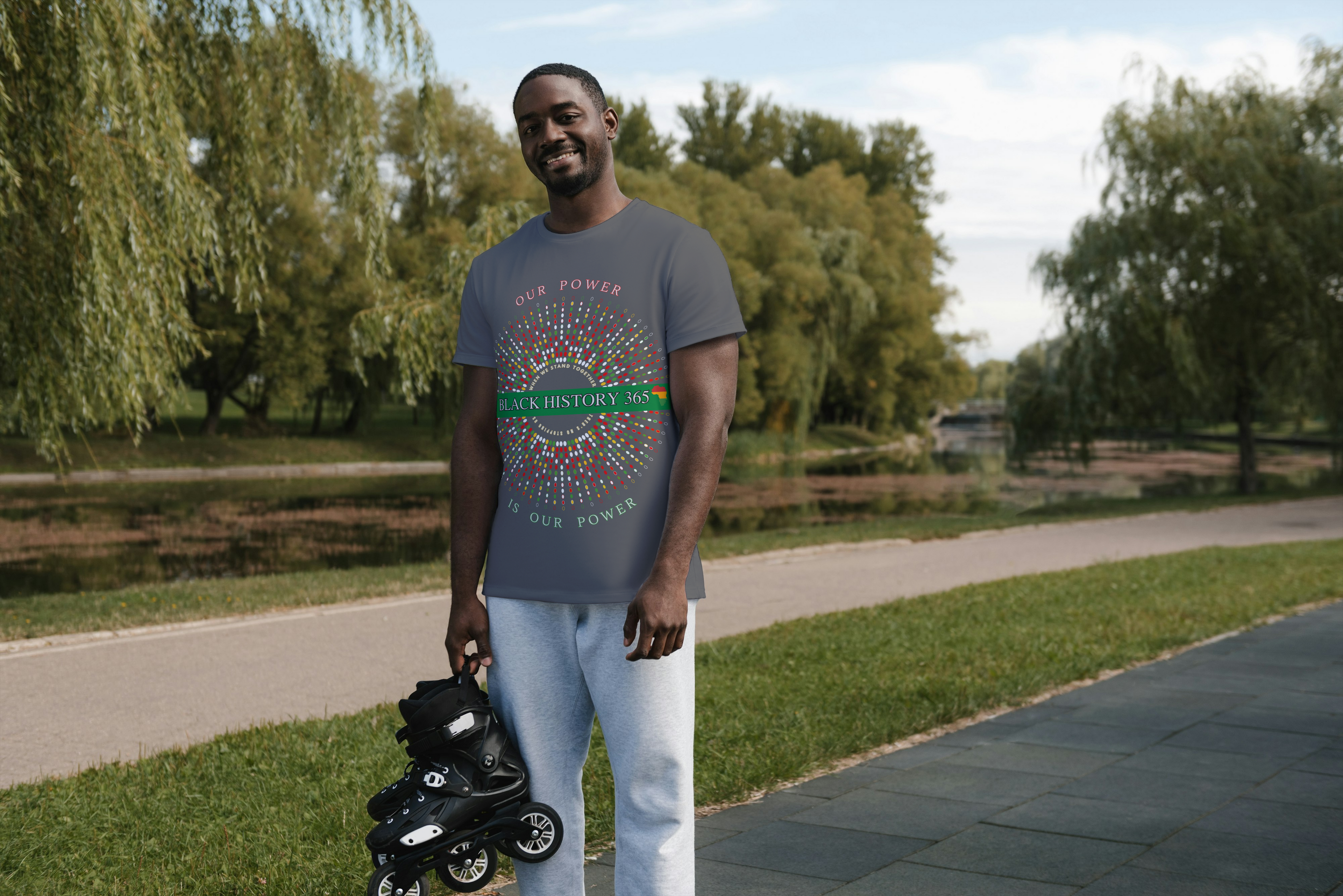 Our Power Is... Our Power - Black History T-Shirt