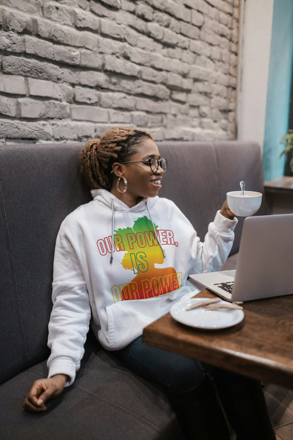 Our Power | Afrocentric Premium Hoodie | Wear Your Culture & Your Crown