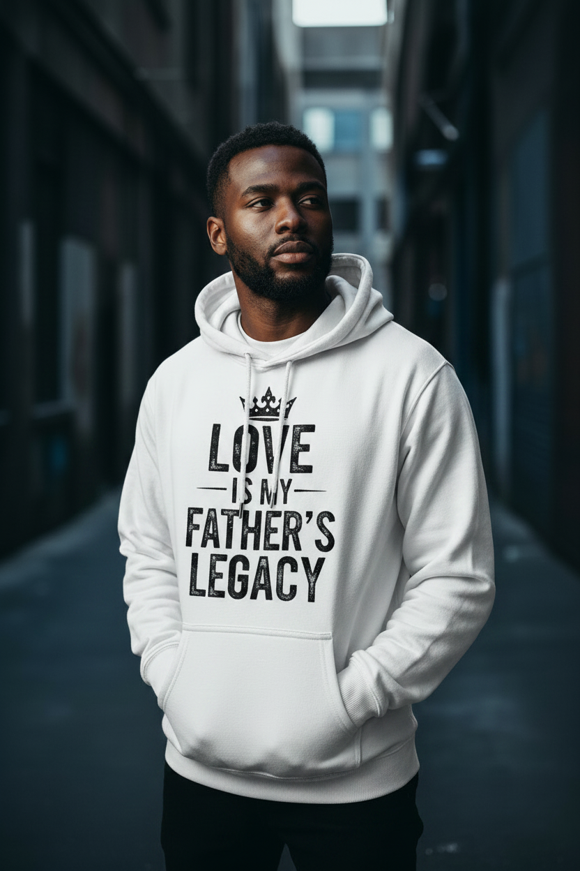 Love Is My Father's Legacy™ Silver Edition | T-Shirt, Sweatshirt & Hoodie