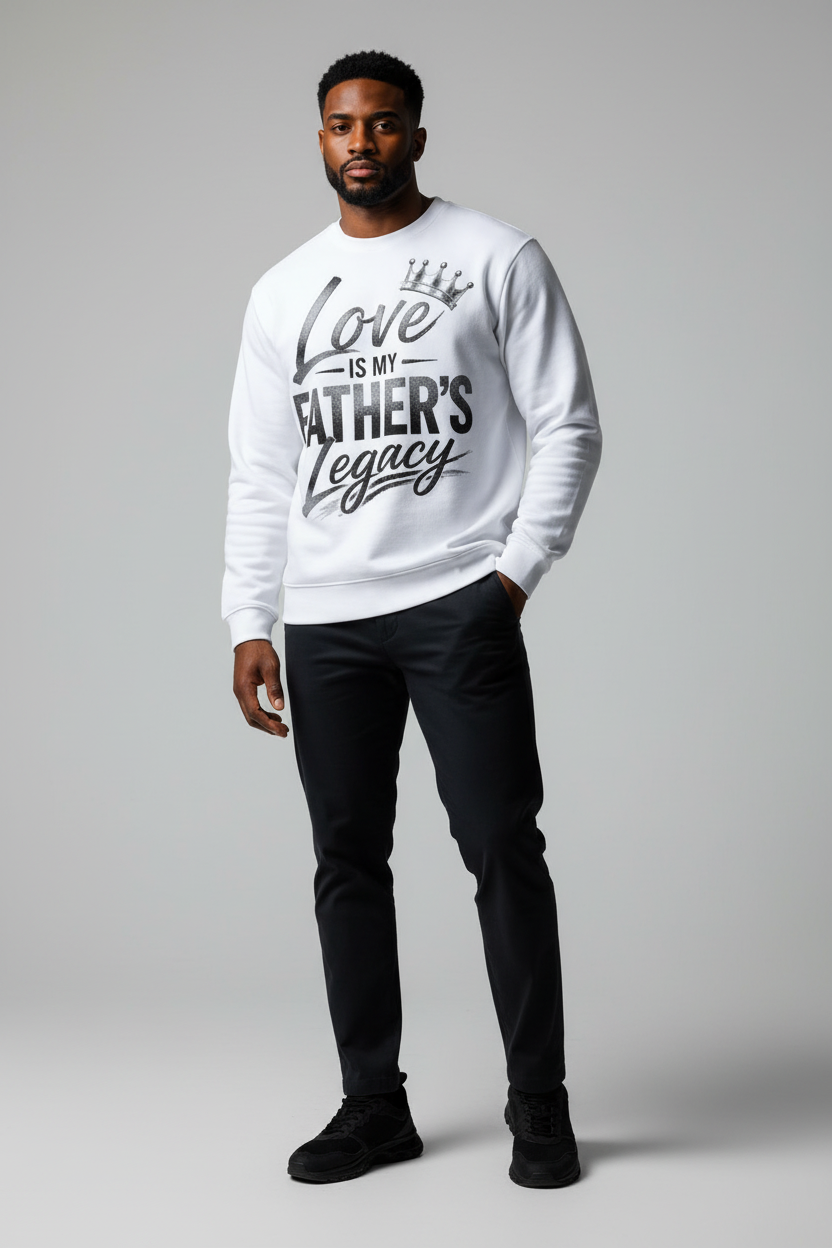 Love Is My Father's Legacy™ Silver Edition | T-Shirt, Sweatshirt & Hoodie